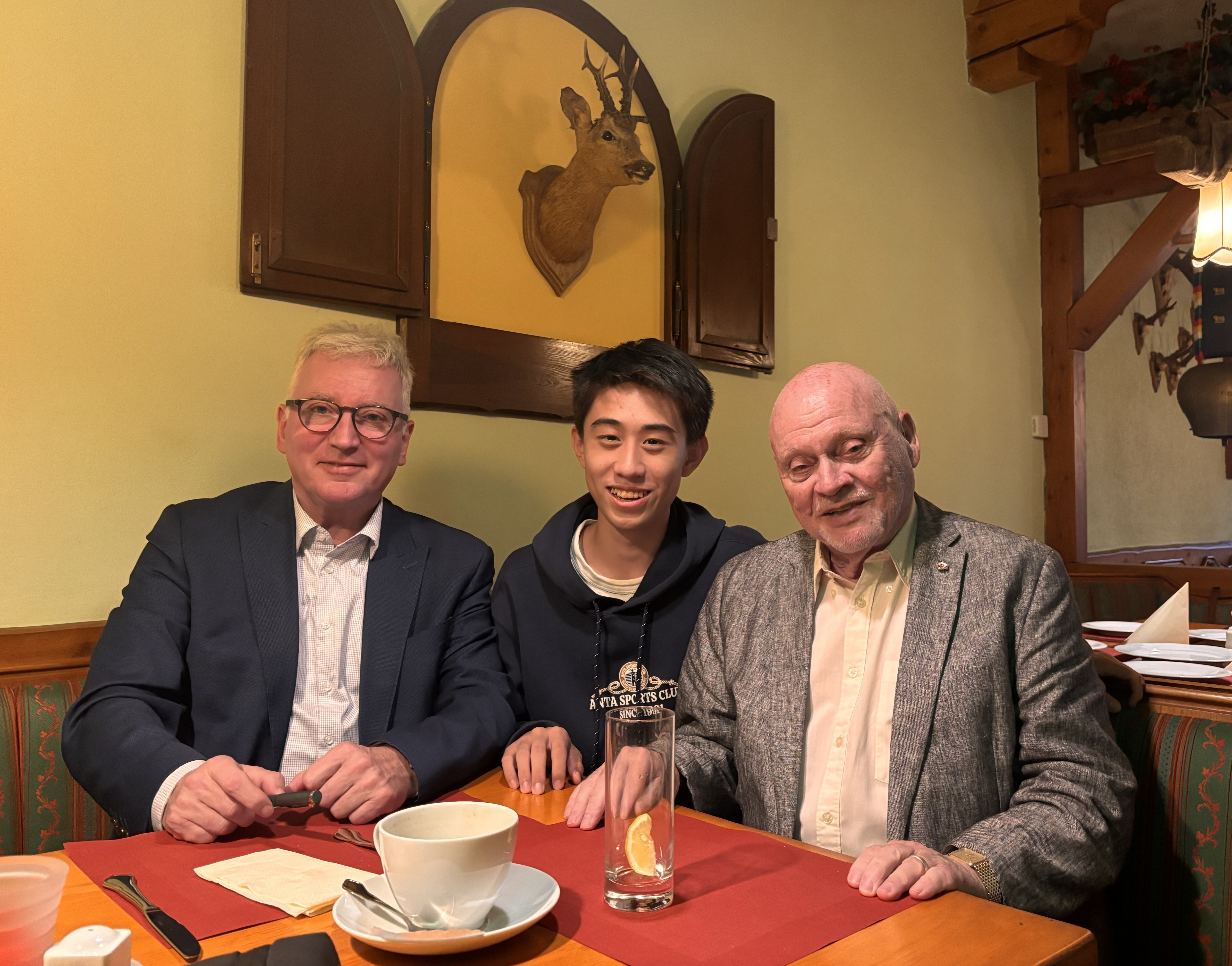Photograph of Torsten and Hans Bauer